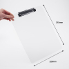 Rapesco porte-bloc A4 vertical (3 pièces) - transparent 221675 - 2
