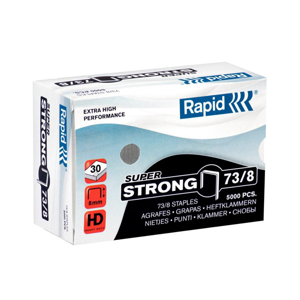 Rapid 73/8 Super Strong agrafes (5000 pièces) 202045 - 1