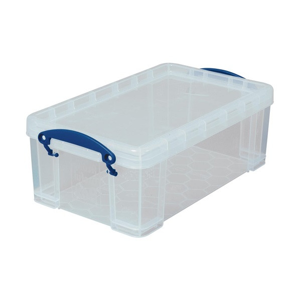 Really Useful Box boîte de rangement transparente 9 litres 200408 - 1