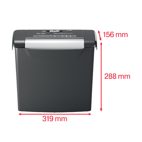 Rexel Momentum S206 déchiqueteuse coupe en bandes 208211 - 4