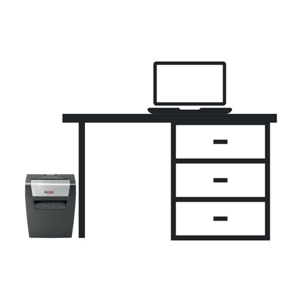 Rexel Momentum X308 déchiqueteuse coupe croisée 208213 - 4