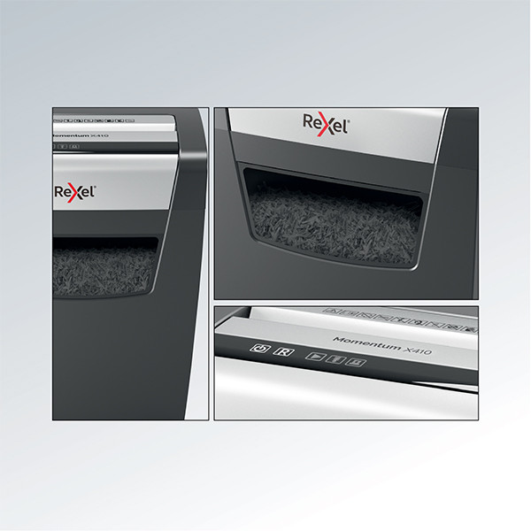 Rexel Momentum X410 déchiqueteuse petits copeaux 208214 - 4