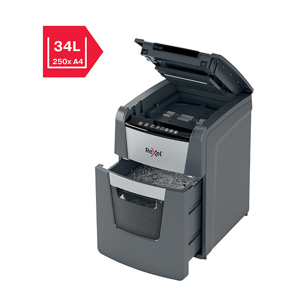 Rexel Optimum Auto+ 100X déchiqueteuse petits copeaux 208223 - 3