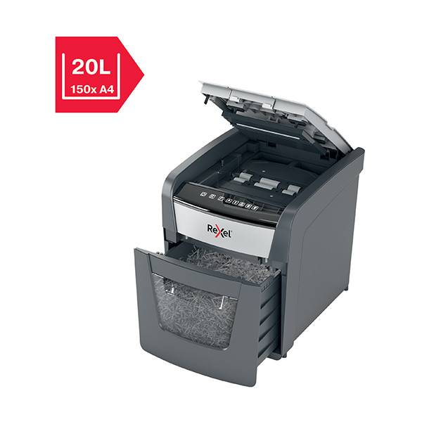 Rexel Optimum Auto+ 50X déchiqueteuse petits copeaux 208222 - 3