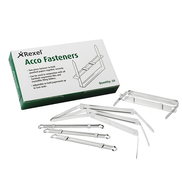 Rexel relieur d'archives 80 x 50 mm (50 pièces) 208192 - 1