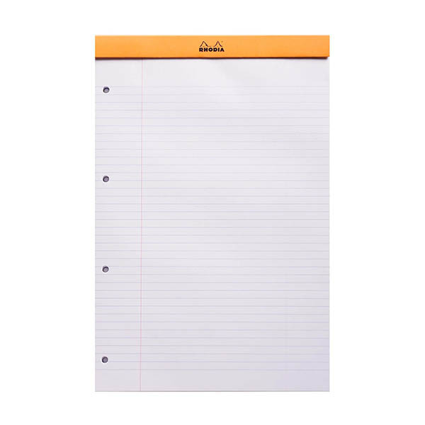 Rhodia bloc de cours A4+ ligné 80 g/m² 80 feuilles 404558 - 1