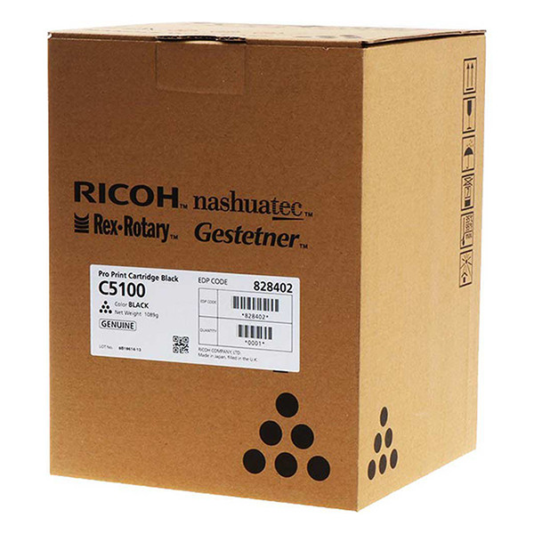 Ricoh 828225 toner (d'origine) - noir 073532 - 1