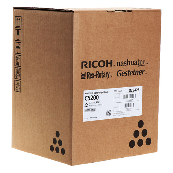Ricoh 828426 toner (d'origine) - noir 067164 - 1