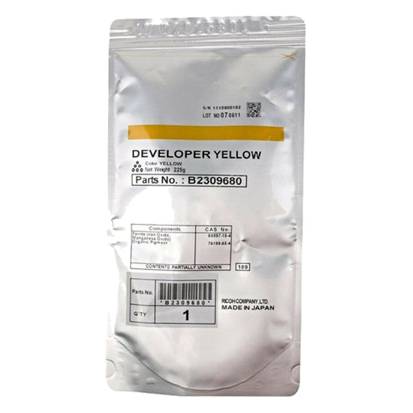 Ricoh B2309680 développeur jaune (d'origine) 074952 - 1