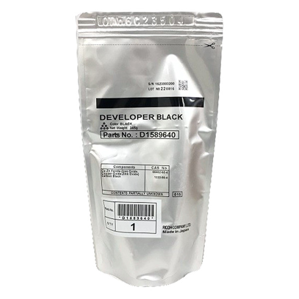 Ricoh D1589640 développeur (d'origine) - noir 602398 - 1