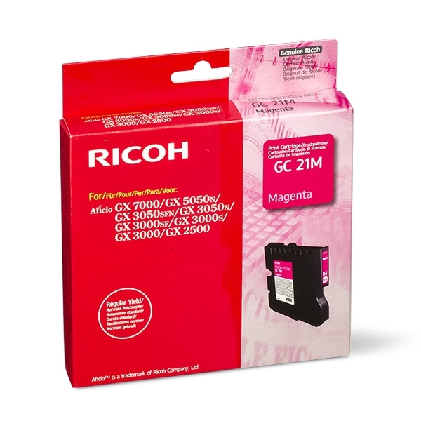 Ricoh GC-21M cartouche d'encre (d'origine) - magenta 074892 - 1