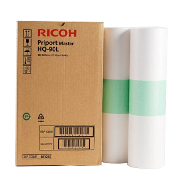 Ricoh HQ90L (893265) rouleau de master 2 pièces (d'origine) 073654 - 1