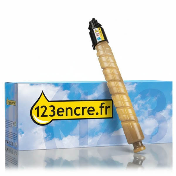 Ricoh IM C400 toner (marque 123encre) - jaune 602333 - 1