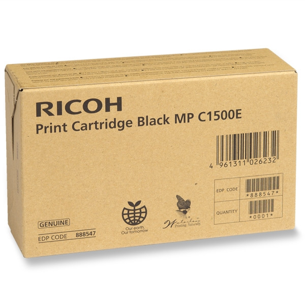 Ricoh MP C1500 BK toner gel (d'origine) - noir 074820 - 1