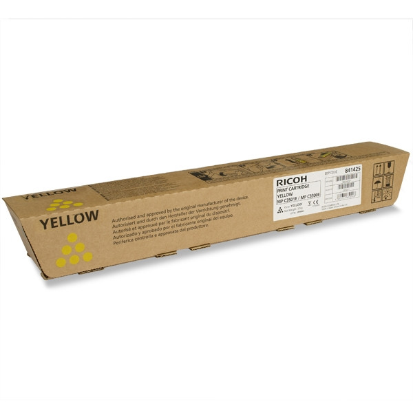 Ricoh MP C2800 / C3300 / C3001 / C3501E toner (d'origine) - jaune 073904 - 1