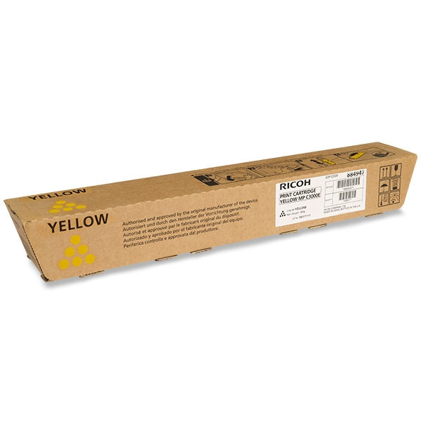 Ricoh MP C3000E toner (d'origine) - jaune 074844 - 1