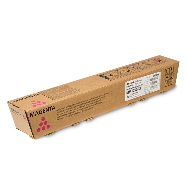 Ricoh MP C3503 toner (d'origine) - magenta 073684 - 1