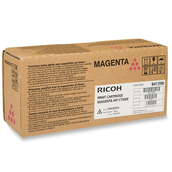 Ricoh MP C6000/C7500 toner (d'origine) - magenta 073940 - 1