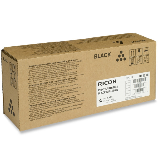 Ricoh MP C6000/ C7500 toner (d'origine) - noir 073936 - 1