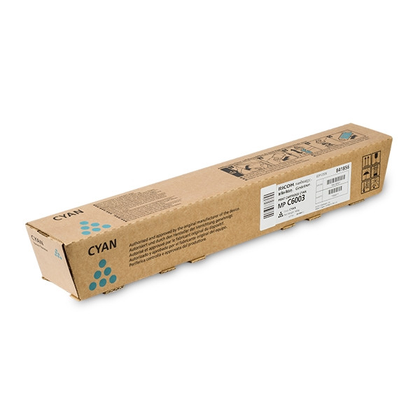 Ricoh MP C6003 toner (d'origine) - cyan 073674 - 1