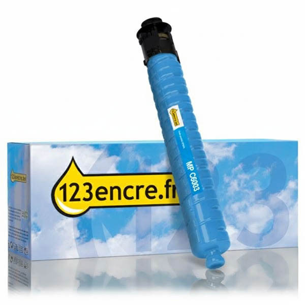 Ricoh MP C6003 toner (marque 123encre) - cyan 073675 - 1
