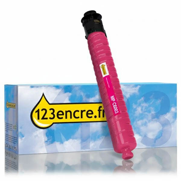 Ricoh MP C6003 toner (marque 123encre) - magenta 073677 - 1