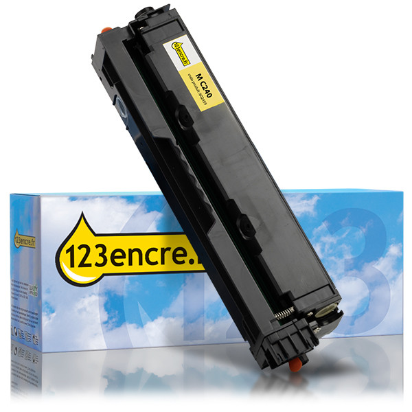 Ricoh M C240 toner (marque 123encre) - jaune 602459 - 1