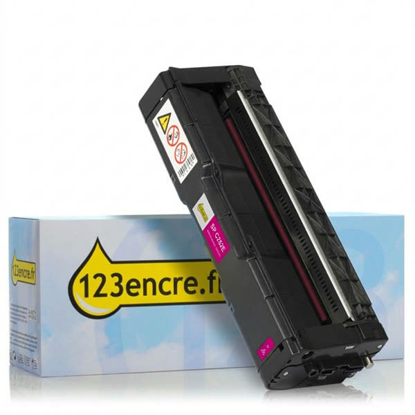 Ricoh SP C252E toner (marque 123encre) - magenta 067019 - 1