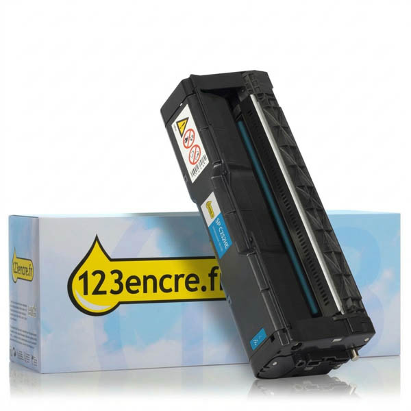 Ricoh SP C252HE toner haute capacité (marque 123encre) - cyan 067025 - 1