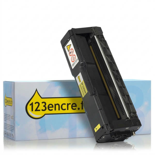 Ricoh SP C252HE toner haute capacité (marque 123encre) - jaune 067029 - 1
