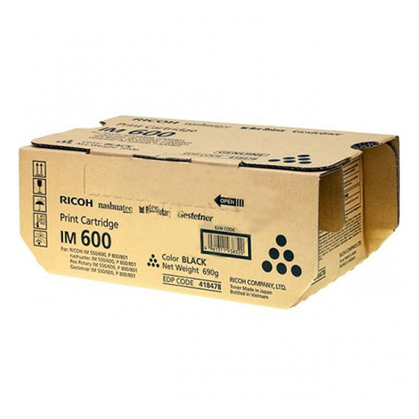 Ricoh Type IM 600 toner (d'origine) - noir 602271 - 1