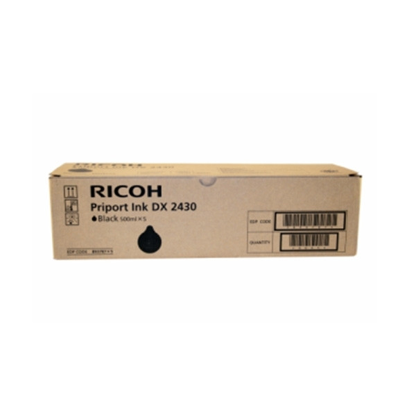 Ricoh priport 893787 encre 5 pièces (d'origine) - noir 067010 - 1