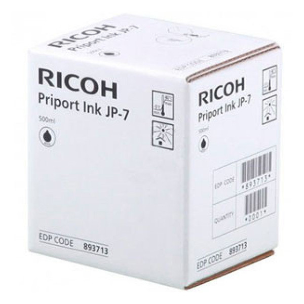 Ricoh type JP7 cartouche d'encre (d'origine) - noir 074714 - 1