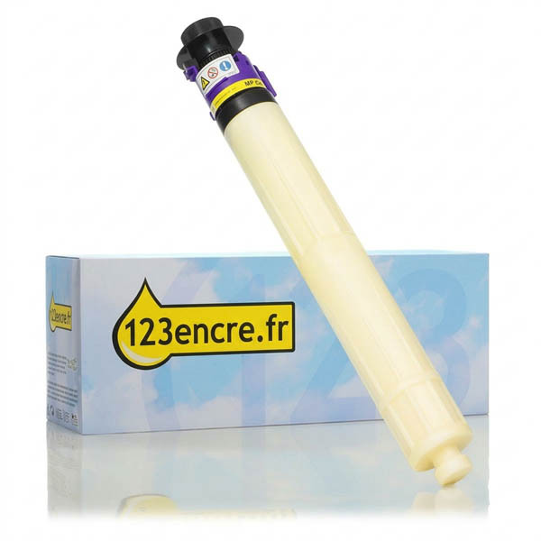 Ricoh type MP C2503H toner haute capacité (marque 123encre) - jaune 073555 - 1