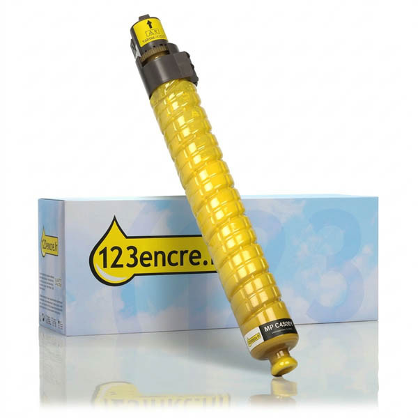 Ricoh type MP C4500E toner (marque 123encre) - jaune 074853 - 1