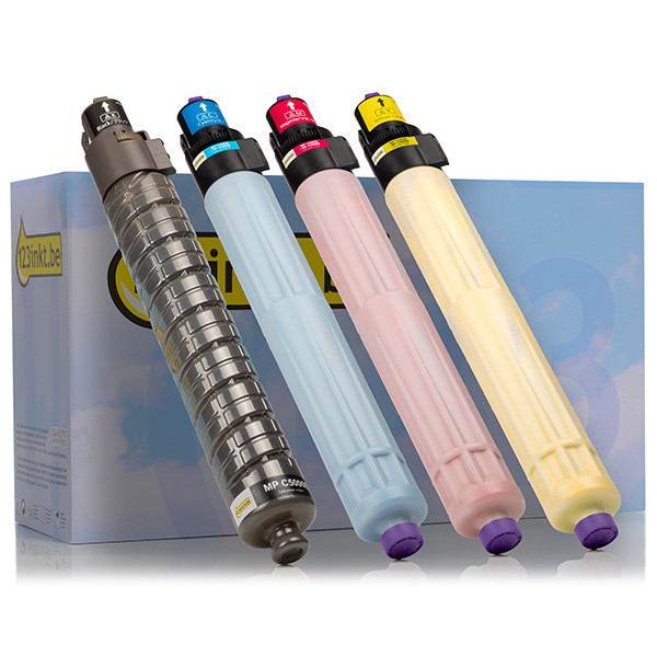 Ricoh type MP C5501E/MP C5000E offre (123encre) - noir + 3 couleurs 125341 - 1