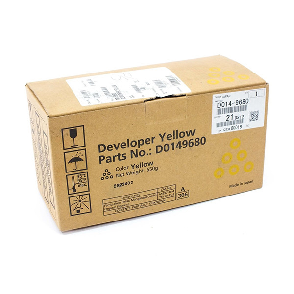 Ricoh type MP C7500 développeur jaune (d'origine) 602376 - 1