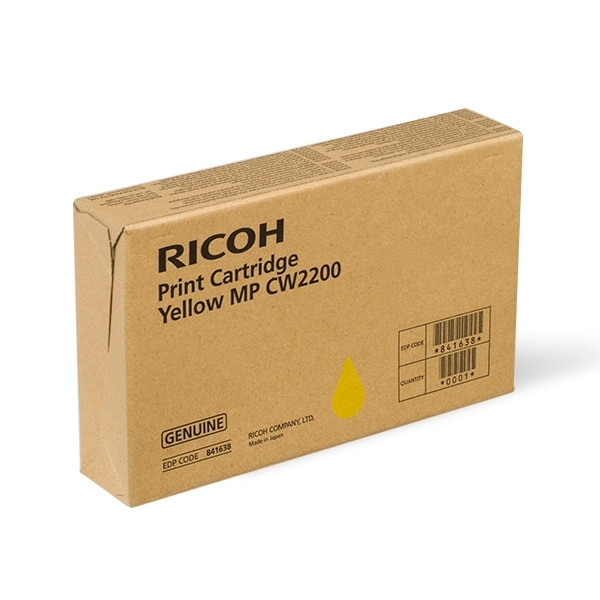Ricoh type MP CW2200 cartouche d'encre (d'origine) - jaune 067006 - 1