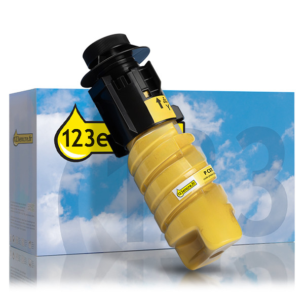 Ricoh type P C375 toner (marque 123encre) - jaune 602543 - 1