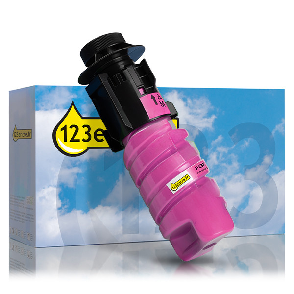 Ricoh type P C375 toner (marque 123encre) - magenta 602541 - 1