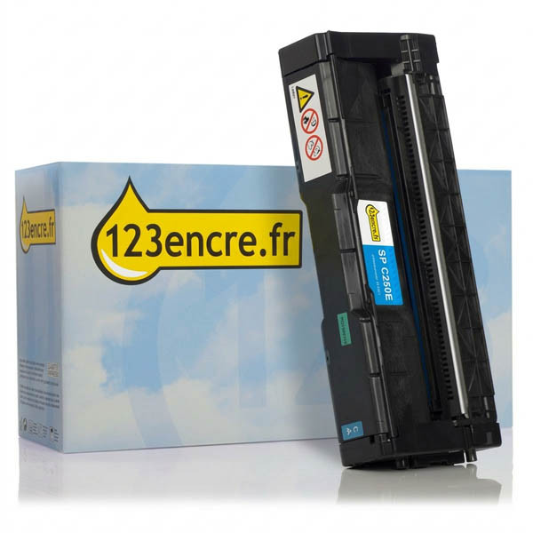 Ricoh type SP C250E toner (marque 123encre) - cyan 073521 - 1
