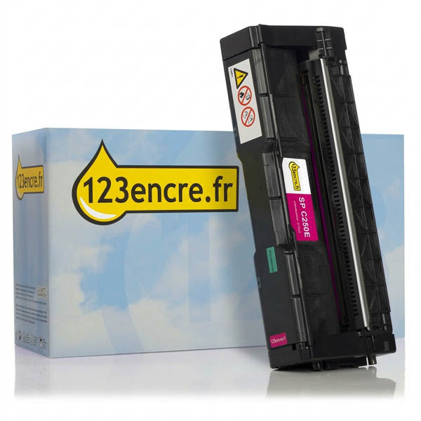 Ricoh type SP C250E toner (marque 123encre) - magenta 073523 - 1
