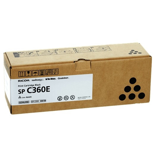 Ricoh type SP C360E toner (d'origine) - noir 067090 - 1