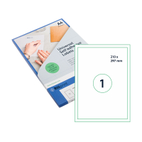 Rillprint étiquettes transparentes 210 x 297 mm (25 étiquettes) 068159