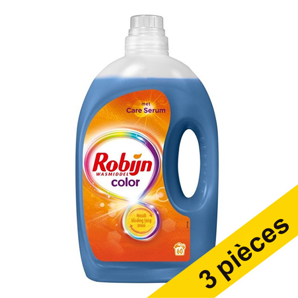 Offre : 3x Robijn Color lessive liquide 3 litres (60 lavages) SRO00119 - 1