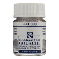 Talens gouache extra fine (16 ml) - argent 407270
