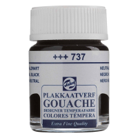 Talens gouache extra fine (16 ml) - noir neutre 407269