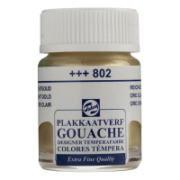 Talens gouache extra fine (16 ml) - or clair 407271