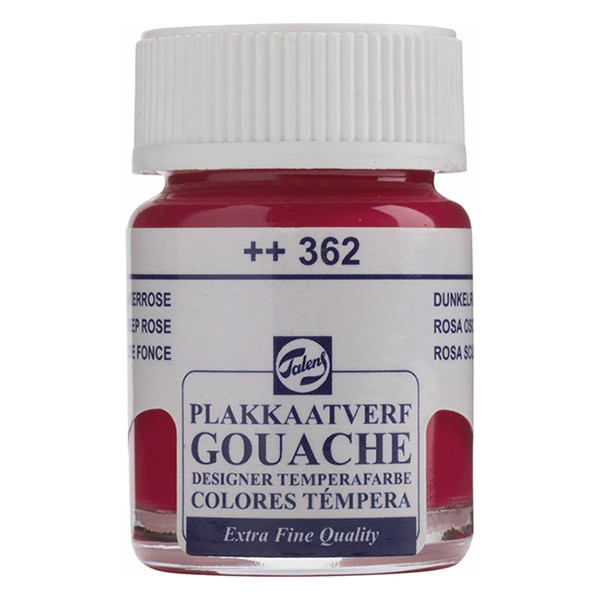 Talens gouache extra fine (16 ml) - rose foncé 407258 - 1