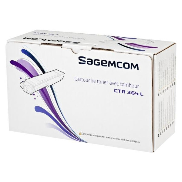 Sagem CTR 364L toner haute capacité (d'origine) - noir 045038 - 1